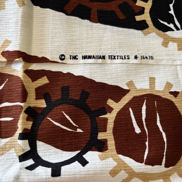 2 Pieces Hawaiian Fabric - vintage - Picture 11 of 11